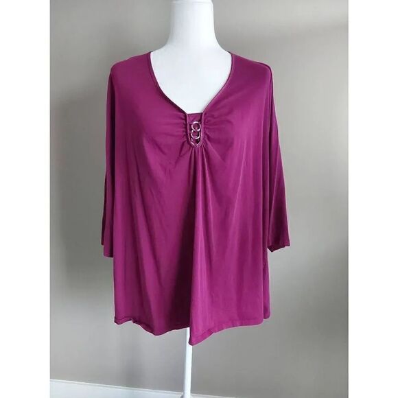 Venezia Top Fuschia/Pink color Sz 26/28 - Picture 1 of 6